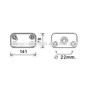 Compre Radiador de transmision automatica de PRASCO online para X5 (E53) a precios moderados