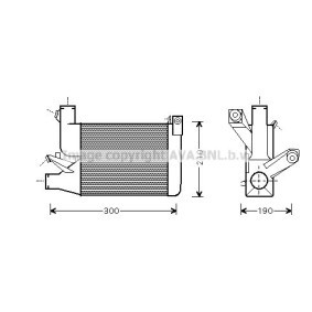 Ladeluftkühler BW4260 von PRASCO günstig für 163,90 € online kaufen