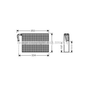 Verdampfer, Klimaanlage BWV305 von PRASCO günstig für 97,99 € online kaufen