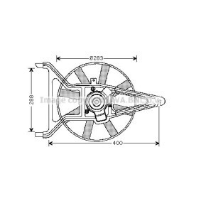 Compre Ventilador de radiador de PRASCO online para 106 II Furgoneta / Hatchback (1S) a precios moderados