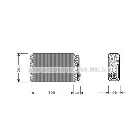 Compre Evaporador, ar condicionado da PRASCO CNV015 a um preço baixo por 124,32 €