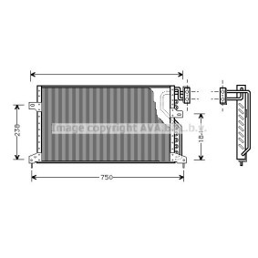 Acquista Condensatore climatizzatore da PRASCO CR5020 a buon mercato per soli 164,01 €