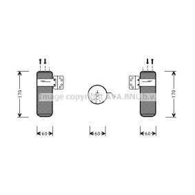 Comprar Filtro deshidratante, aire acondicionado de PRASCO CRD052 a bajo precio de 35,96 €