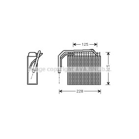 Acquista Evaporatore climatizzatore da PRASCO CRV061 a buon mercato per soli 88,50 €