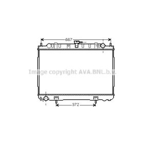 Kühler, Motorkühlung DN2241 von PRASCO günstig für 136,51 € online kaufen