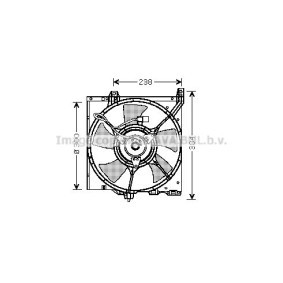 Compre Ventilador de radiador de PRASCO online para ALMERA I Hatchback (N15) a precios moderados