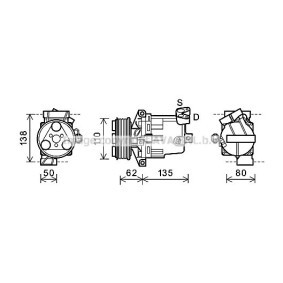 Compre Compressor, ar condicionado da PRASCO DNK343 a um preço baixo por 635,63 €