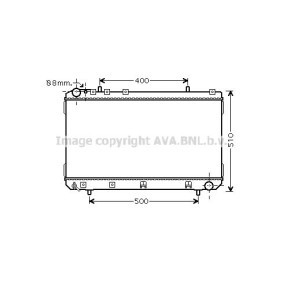 Achetez des Radiateur du moteur PRASCO DWA2109 à prix pour 154,04 €