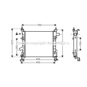 Achetez des Radiateur du moteur PRASCO FD2373 à prix pour 73,80 €