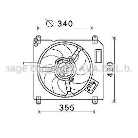 Achetez des Condenseur, climatisation PRASCO FT5173 à prix pour 107,06 €