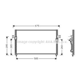 Compre Condensador de ar condicionado de PRASCO online para H-1 Camião de plataforma/chassis a preços moderados