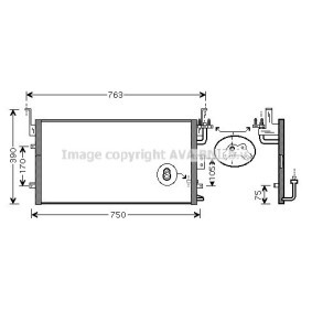 Compre Condensador de ar condicionado de PRASCO online para XG III Sedan a preços moderados