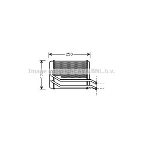 Wärmetauscher, Innenraumheizung HY6118 von PRASCO günstig für 71,89 € online kaufen