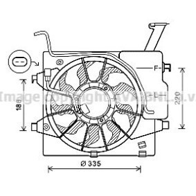 Compre Ventilador de radiador de PRASCO online para PICANTO (TA) a precios moderados