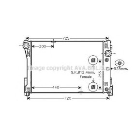Kühler, Motorkühlung MS2475 von PRASCO günstig für 219,08 € online kaufen