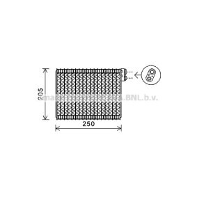 Comprar Evaporador, aire acondicionado de PRASCO PEV352 a bajo precio de 205,87 €