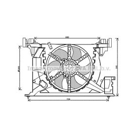 Compre Ventilador de radiador de PRASCO online para ESPACE III (JE0_) a precios moderados