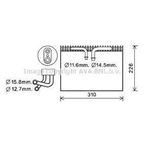 Compre Evaporador de aire acondicionado de PRASCO online para 9-5 Ranchera familiar (YS3E) a precios moderados