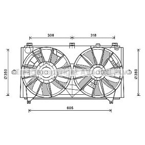 Compre Ventilador de radiador da PRASCO TO7613 a um preço baixo por 277,87 €