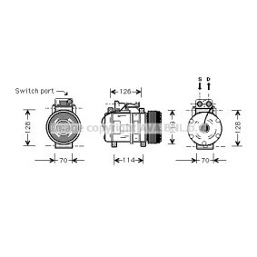 Kühlerlüfter VW7536 von PRASCO günstig für 67,18 € online kaufen