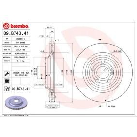 Compre Discos de travão de BREMBO online para SL (R231) a preços moderados