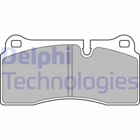 Achetez des Plaquette de frein de chez DELPHI en ligne pour R8 Coupé (4S3, 4SP) à prix modérés
