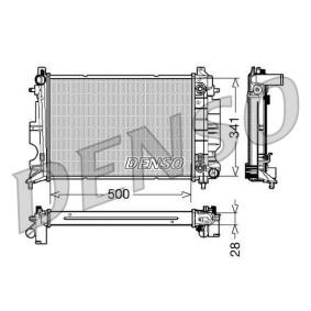 Kühler, Motorkühlung DRM25013 von DENSO günstig für 244,48 € online kaufen
