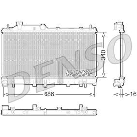 Kühler, Motorkühlung DRM36013 von DENSO günstig für 166,25 € online kaufen