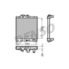 Kühler, Motorkühlung DRM40004 von DENSO günstig für 90,48 € online kaufen