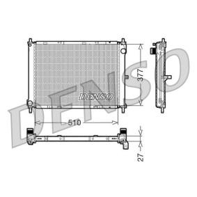 Kühler, Motorkühlung DRM46003 von DENSO günstig für 120,17 € online kaufen
