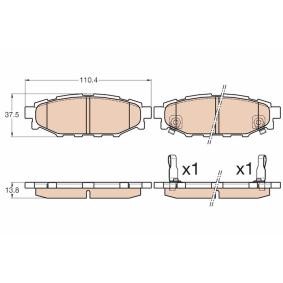 Bremsbeläge GDB3568 von TRW günstig für 40,49 € online kaufen