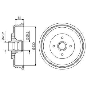 Achetez des Tambour de frein BOSCH 0 986 477 179 à prix pour 179,89 €
