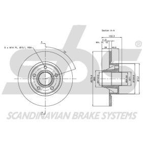 Bremsschlauch 13308547114 von sbs günstig für 16,59 € online kaufen