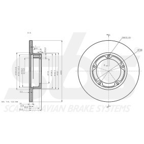 Compre Tubo flexível de travão da sbs 1330854744 a um preço baixo por 8,44 €