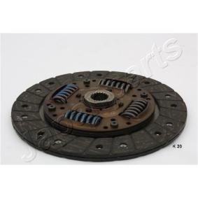 Kupplungsscheibe DF-K20 von JAPANPARTS günstig für 53,68 € online kaufen