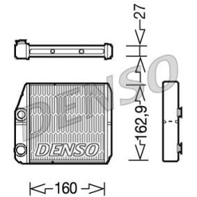 Wärmetauscher, Innenraumheizung DRR09035 von DENSO günstig für 46,12 € online kaufen