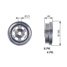 Compre Polia, cambota da GATES TVD1084 a um preço baixo por 64,20 €