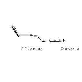 Vorschalldämpfer 374057 von ERNST günstig für 149,96 € online kaufen