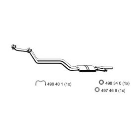 Vorschalldämpfer 374125 von ERNST günstig für 212,89 € online kaufen