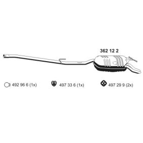 Acquista Marmitta da ERNST 362122 a buon mercato per soli 307,07 €