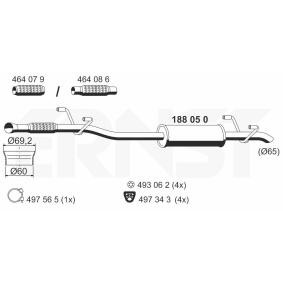 Compre Panela de escape central da ERNST 188050 a um preço baixo por 196,51 €