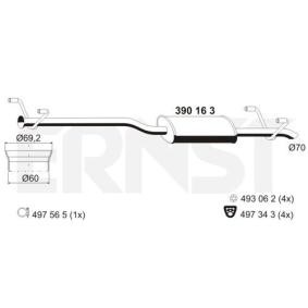 Mittelschalldämpfer 390163 von ERNST günstig für 185,92 € online kaufen