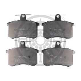 Bremsbeläge 9272 von OPTIMAL günstig für 15,44 € online kaufen