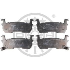 Bremsbeläge 9456 von OPTIMAL günstig für 19,94 € online kaufen