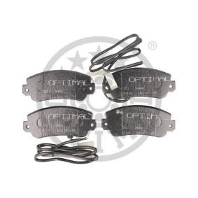 Bremsbeläge 9492 von OPTIMAL günstig für 20,86 € online kaufen