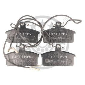 Bremsbeläge 9510 von OPTIMAL günstig für 25,94 € online kaufen