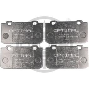 Bremsbeläge 9521 von OPTIMAL günstig für 21,26 € online kaufen