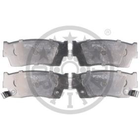 Bremsbeläge 9592 von OPTIMAL günstig für 18,13 € online kaufen