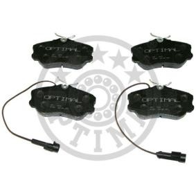 Bremsbeläge 9615 von OPTIMAL günstig für 33,67 € online kaufen