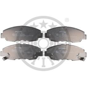 Bremsbeläge 9653 von OPTIMAL günstig für 12,57 € online kaufen